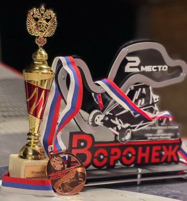 Рязанские спортсмены завоевали награды автокросса в Воронеже
